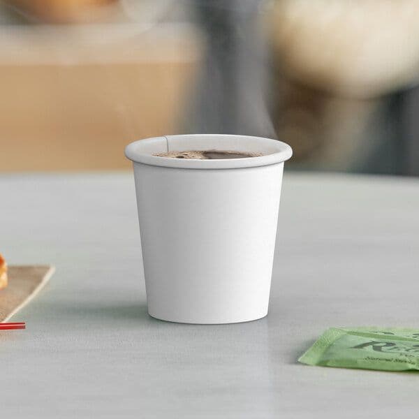 90ml Plain Paper Cup