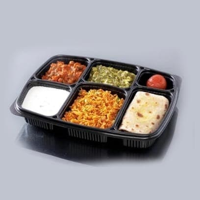 6 Compartment Meal Tray