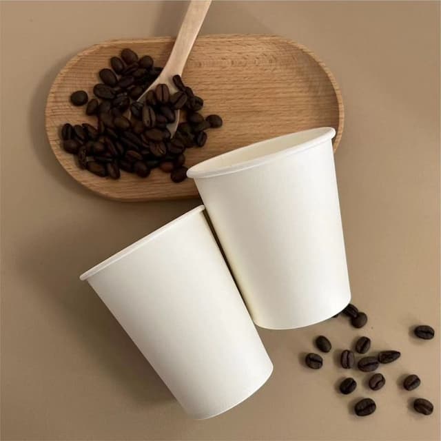 80ml Plain Paper Cup