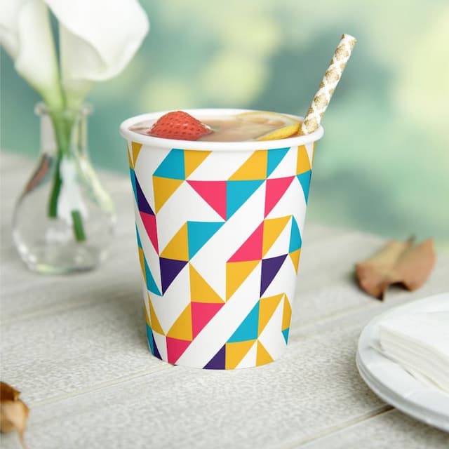 80ml Tall Print Paper Cup