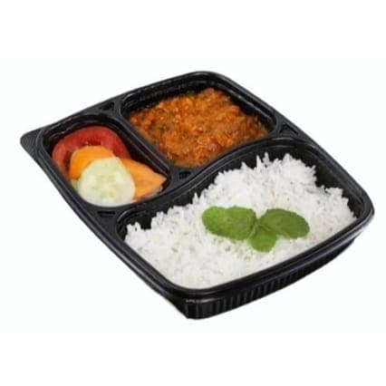 3 Compartment Extra Large Meal Tray