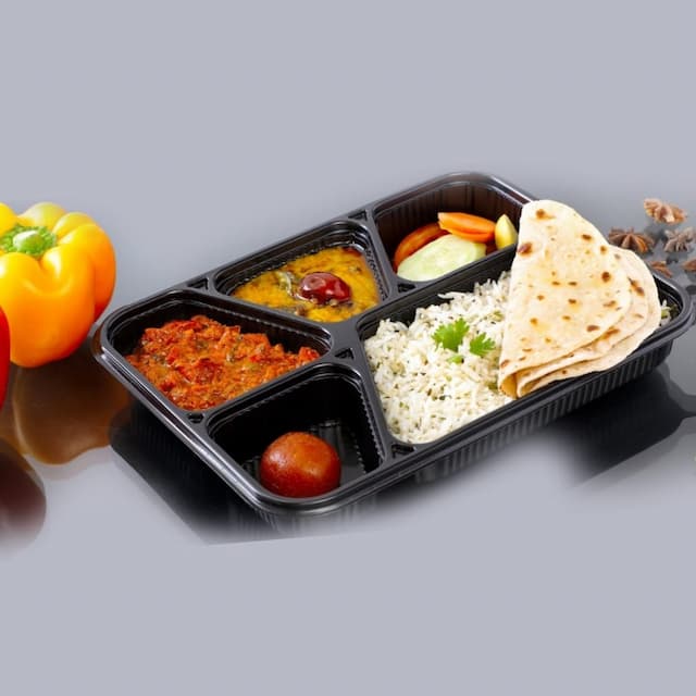 5 Compartment Meal Tray