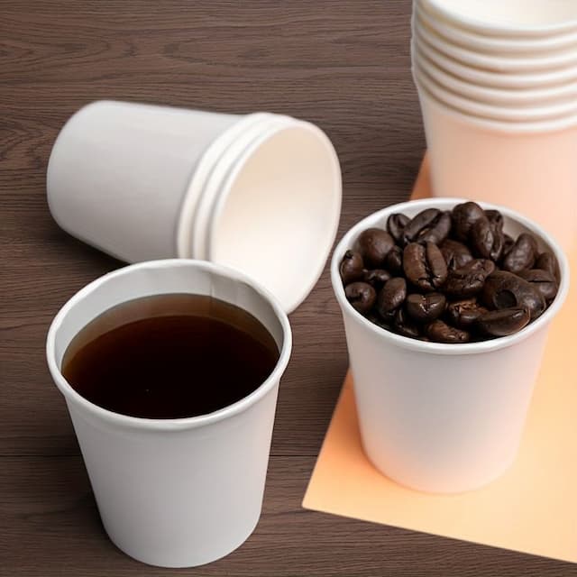 75ml Plain Paper Cup